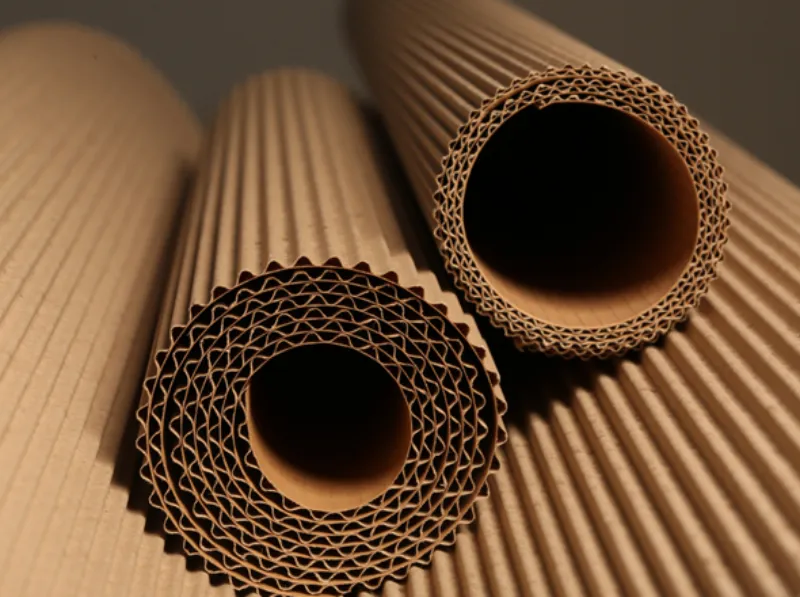 Corrugated roll