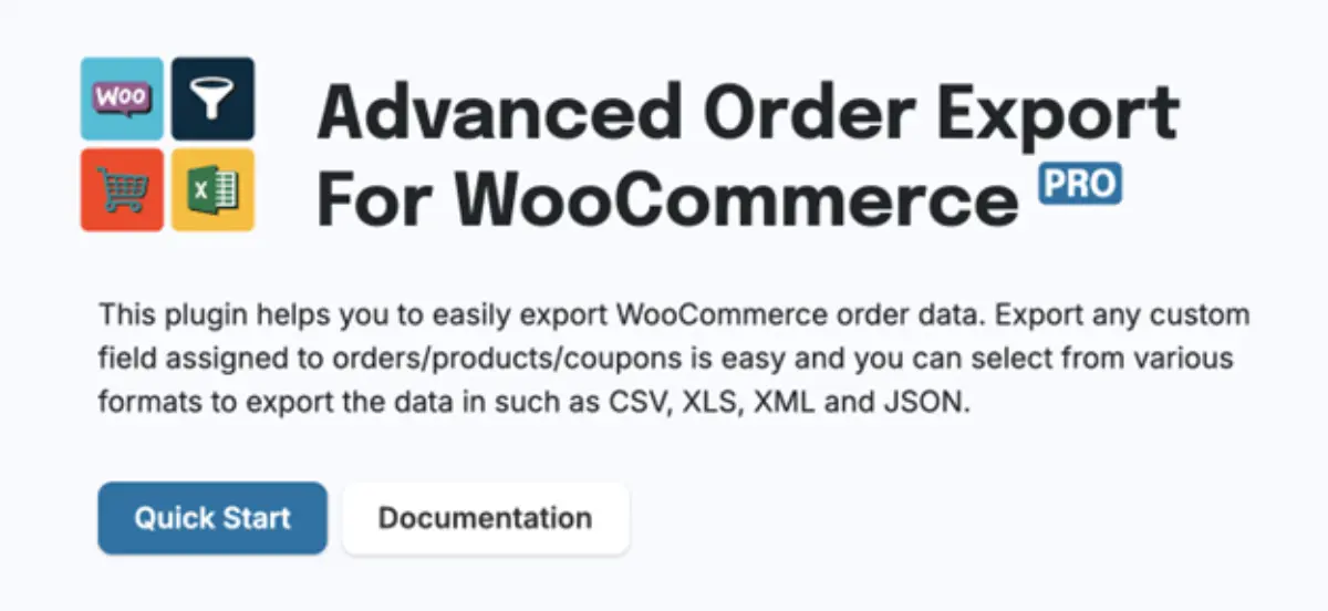 Advanced Order Export For WooCommerce
