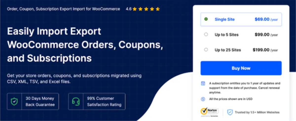 Order Export & Order Import for WooCommerce
