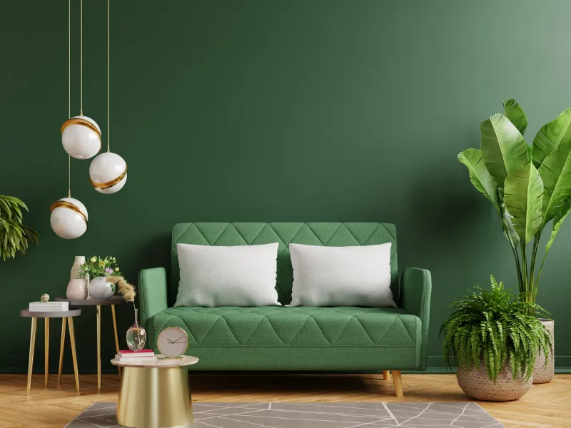 Living room wall decor